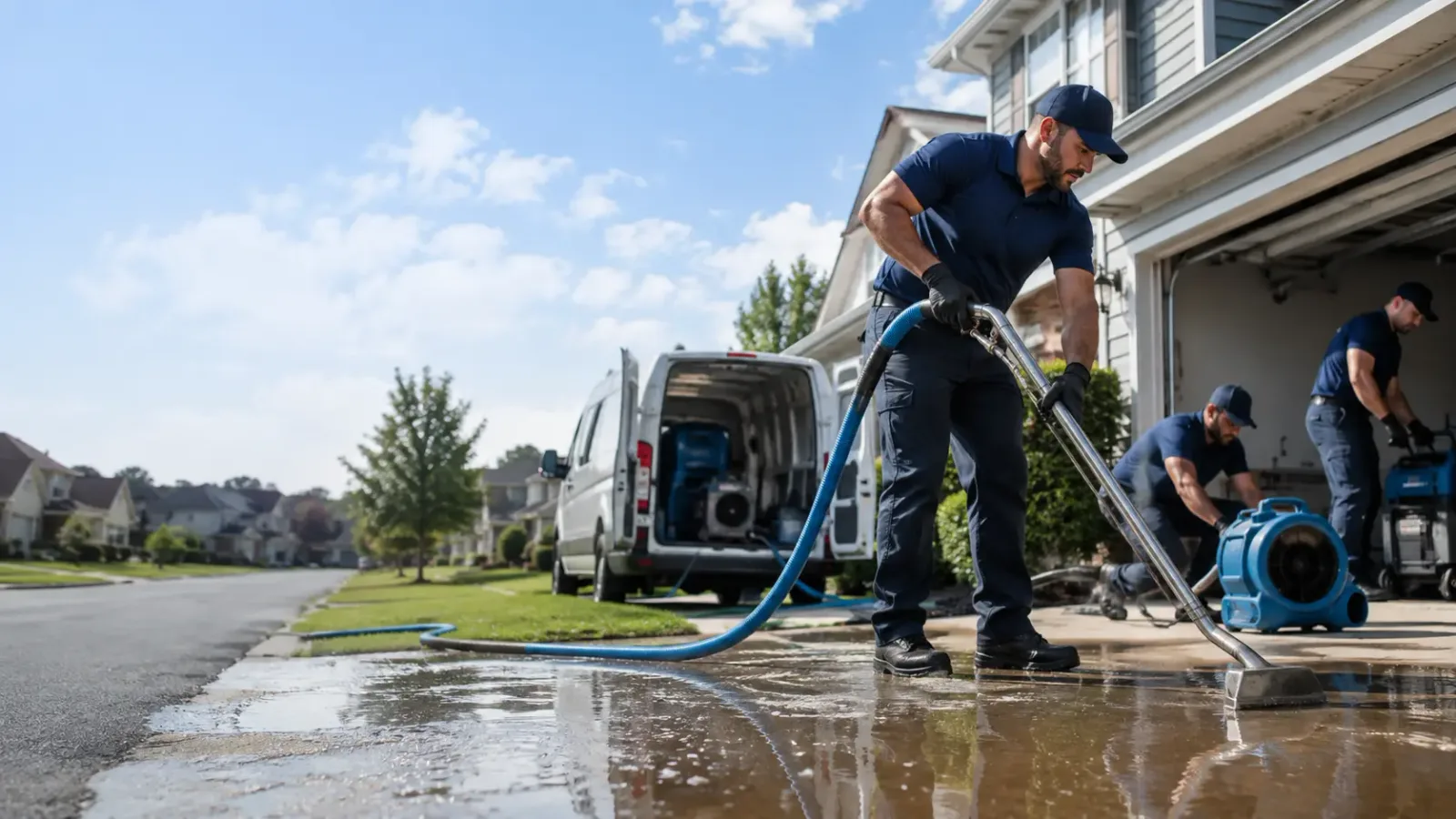 Flood Damage Restoration in Holdenville, OK